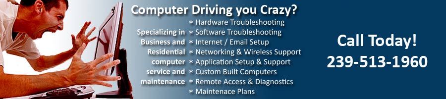 Computer Driving you crazy, hardware troubleshooting, software troubleshooting, internet / email setup, networking & Wireless Support, Application Setup & Support, Custom Built Computers, Remote Access & Diagnostics, Maintenance Plans 